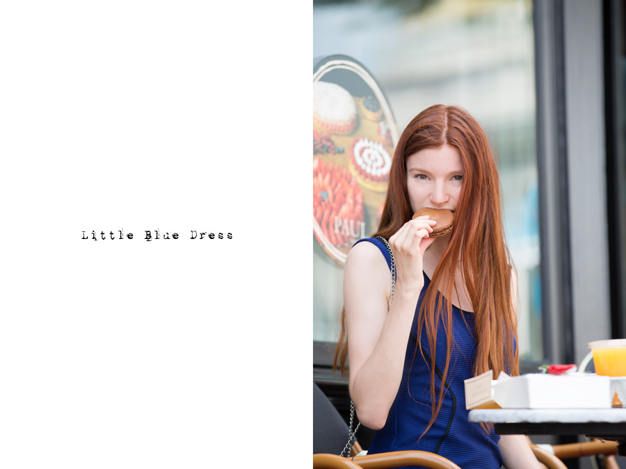 Natalie Soul Life Style Blog. Little Blue Express Dress Outfit
